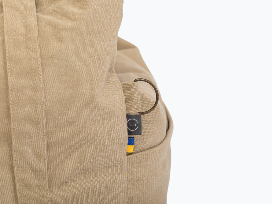 Автокресло-лежанка в авто для кота Buggy Canvas Linen