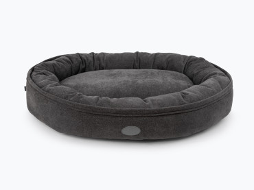 Овальний лежак Donut Graphite