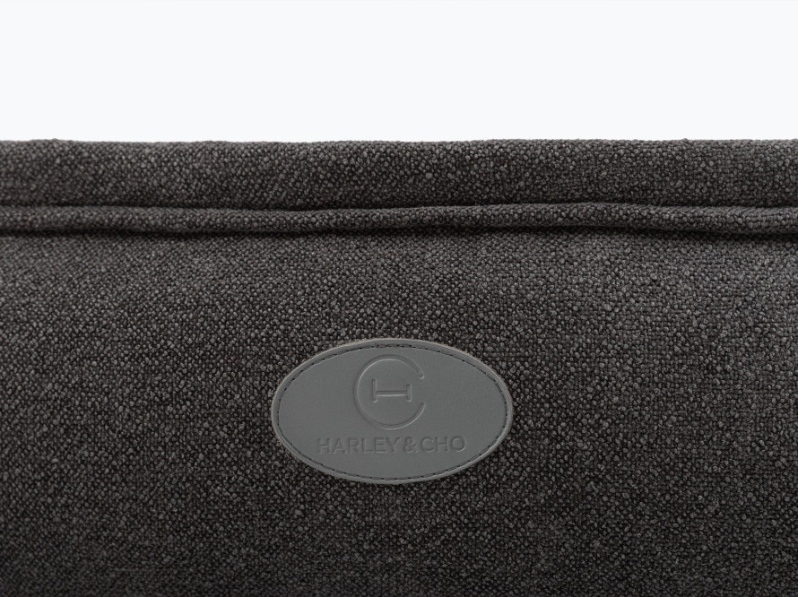 Овальний лежак Donut Graphite