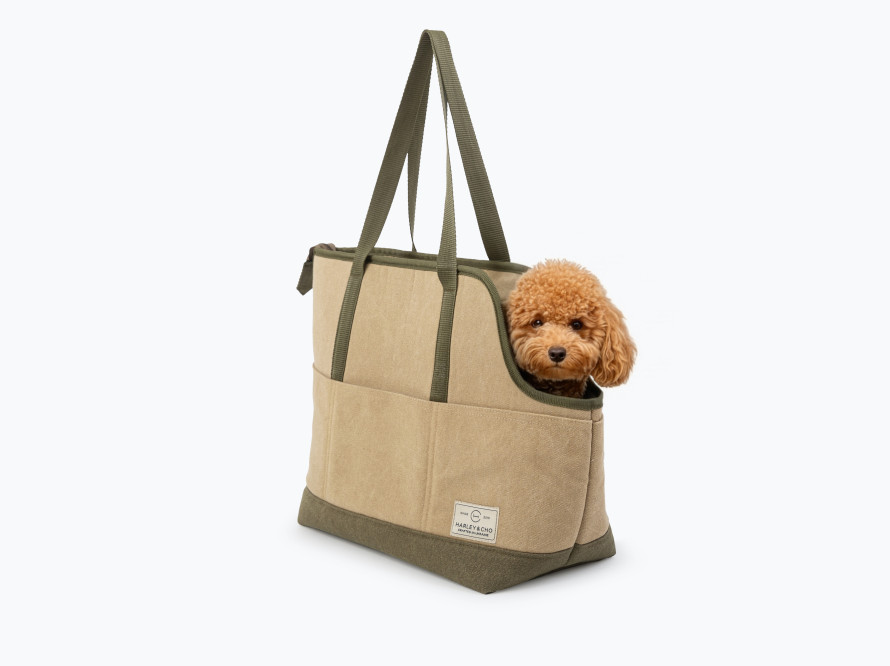 Сумка-переноска для собак Voyager Canvas Linen-Olive Сумка-переноска для собак Voyager Canvas Linen-Olive