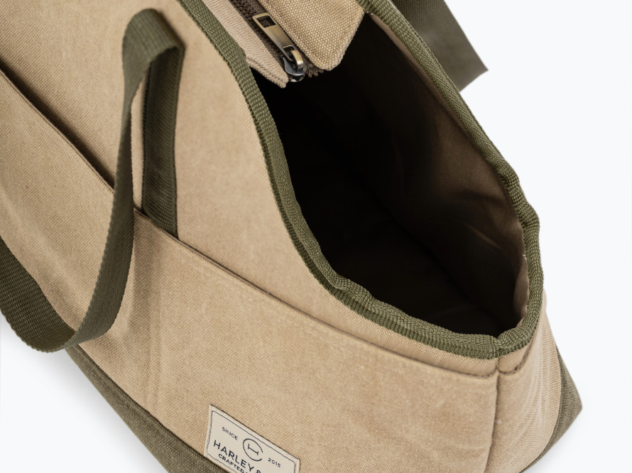 Сумка-переноска для собак Voyager Canvas Linen-Olive Сумка-переноска для собак Voyager Canvas Linen-Olive