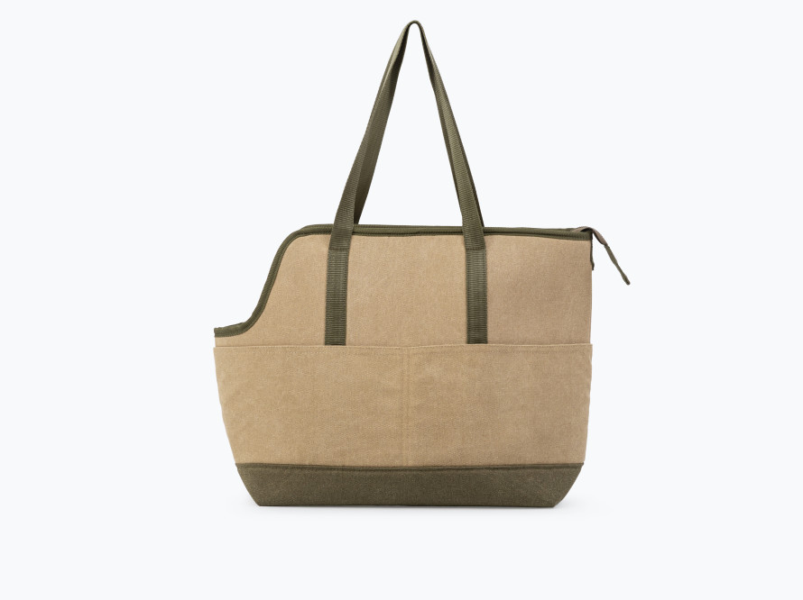 Сумка-переноска для собак Voyager Canvas Linen-Olive Сумка-переноска для собак Voyager Canvas Linen-Olive