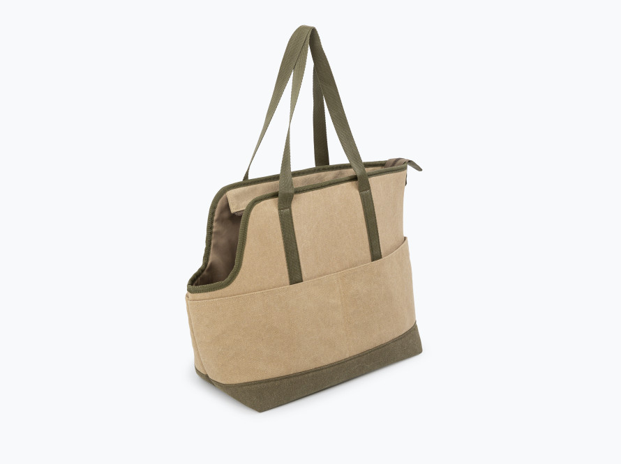 Сумка-переноска для собак Voyager Canvas Linen-Olive Сумка-переноска для собак Voyager Canvas Linen-Olive
