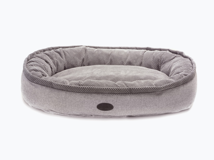 Чехол для овального лежака серии Donut Gray Soft Touch